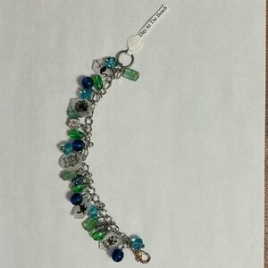 Day at the beach themed bracelet